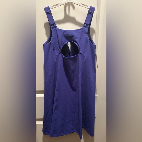 Outdoor Voices Full Zip Blue Powerhouse Dress Size S/M NWT - Picture 4 of 9